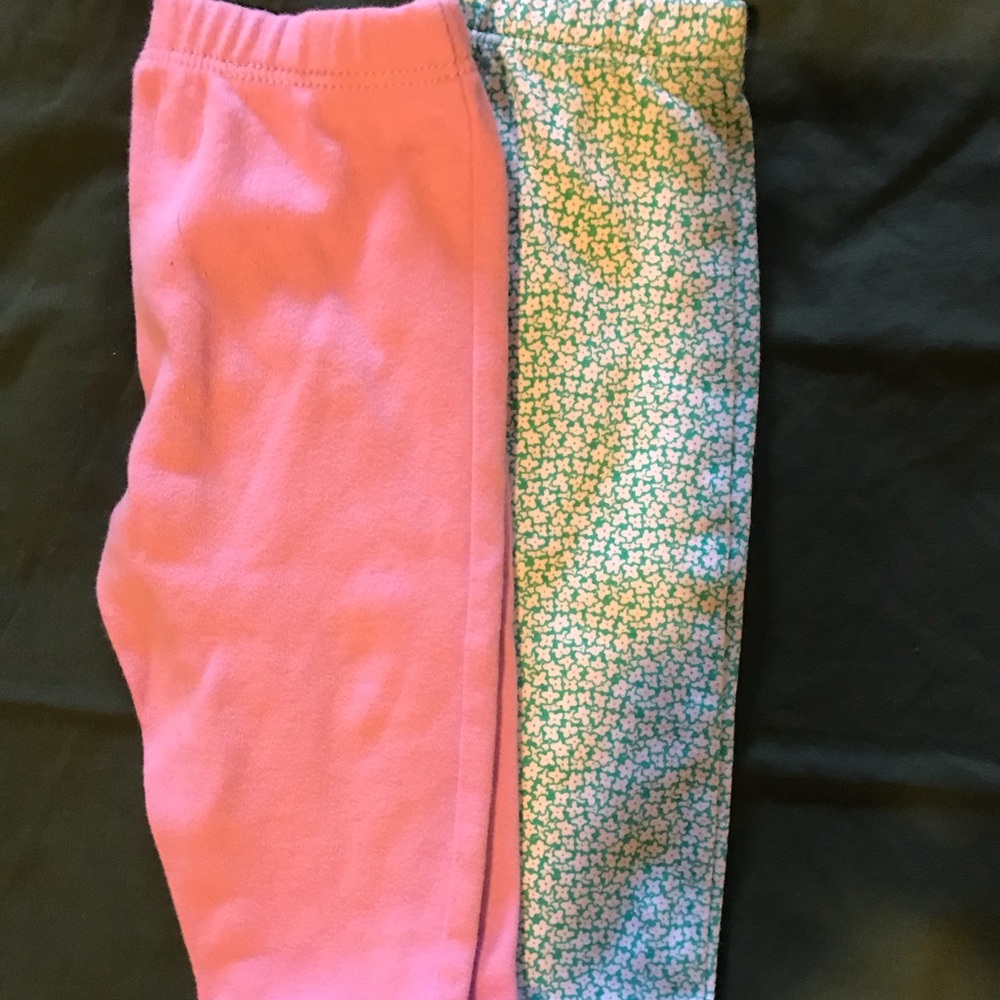 Baby Girls Cotton Pants 2 Pair